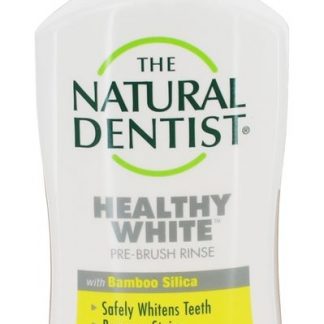 Lavar Pre-Escova Branco Saudável Menta Limpa - 16.9 fl. oz. The Natural Dentist