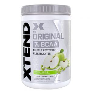 Xtend The Original BCAA Muscle Recovery + Eletrólitos em Pó 30 Porções Esmagar a Apple - 14.8 oz. Scivation
