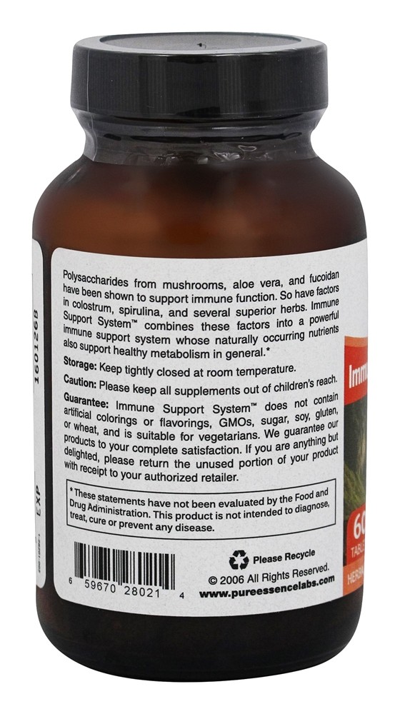 Sistema de Suporte IImmune - 60 Tablets Pure Essence Labs - Imagem 3
