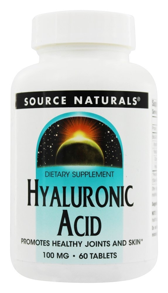 Ácido Hialurônico 100 mg. - 60 Tablets Source Naturals