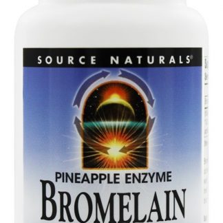 Enzima de abacaxi com bromelina 2000 GDU / Gram 500 mg. - Cápsulas 60 Source Naturals