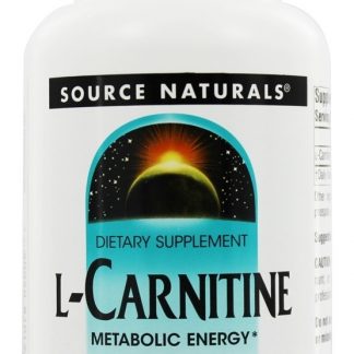 Energia Metabólica de L-Carnitina 250 mg. - Cápsulas 120 Source Naturals
