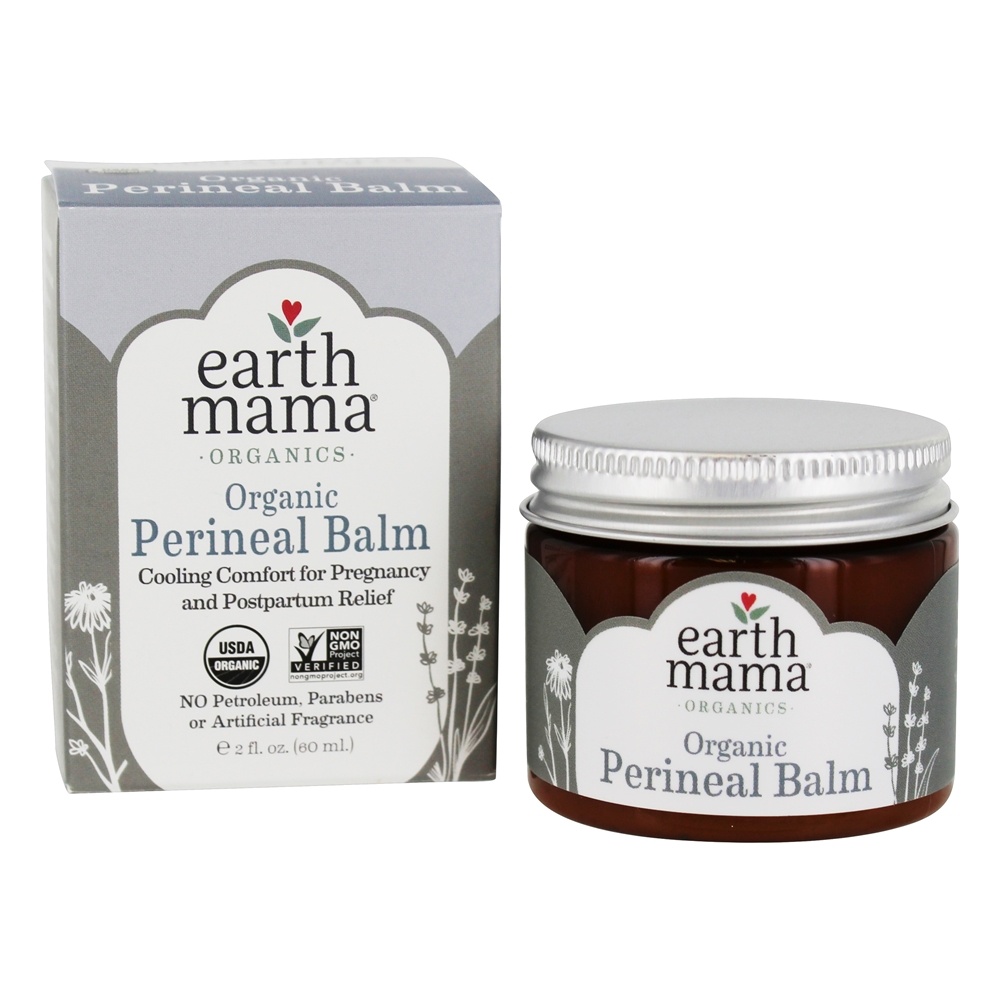 Bálsamo Comfort Congelante Perineal Orgânico - 2 oz. Anteriormente Mama Bálsamo Inferior Earth Mama