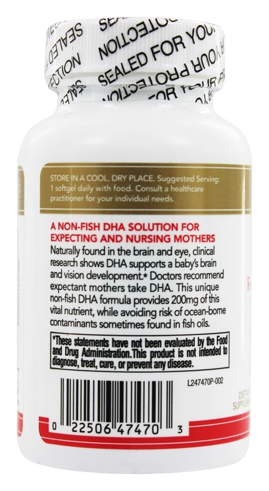 DHA Pré-Natal para Grávidas & Lactantes - 60 Softgels Spectrum Essentials - Imagem 3
