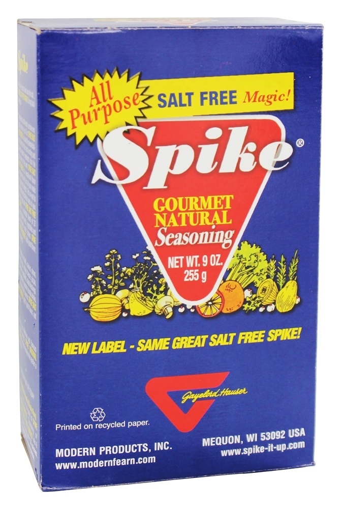 Spike Tempero Natural Gourmet Sal Livre da Magia - 9 oz. Modern Products