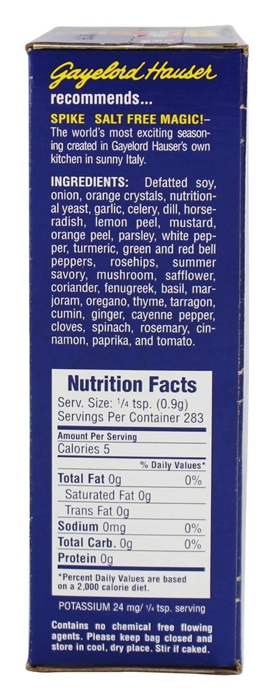 Spike Tempero Natural Gourmet Sal Livre da Magia - 9 oz. Modern Products - Imagem 2
