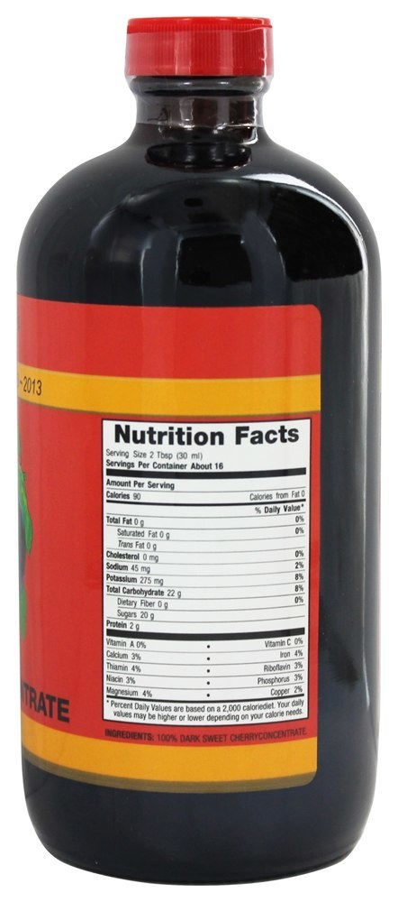 Concentrado de Cereja Preta de Alta Qualidade - 16 oz. Bernard Jensen - Imagem 2