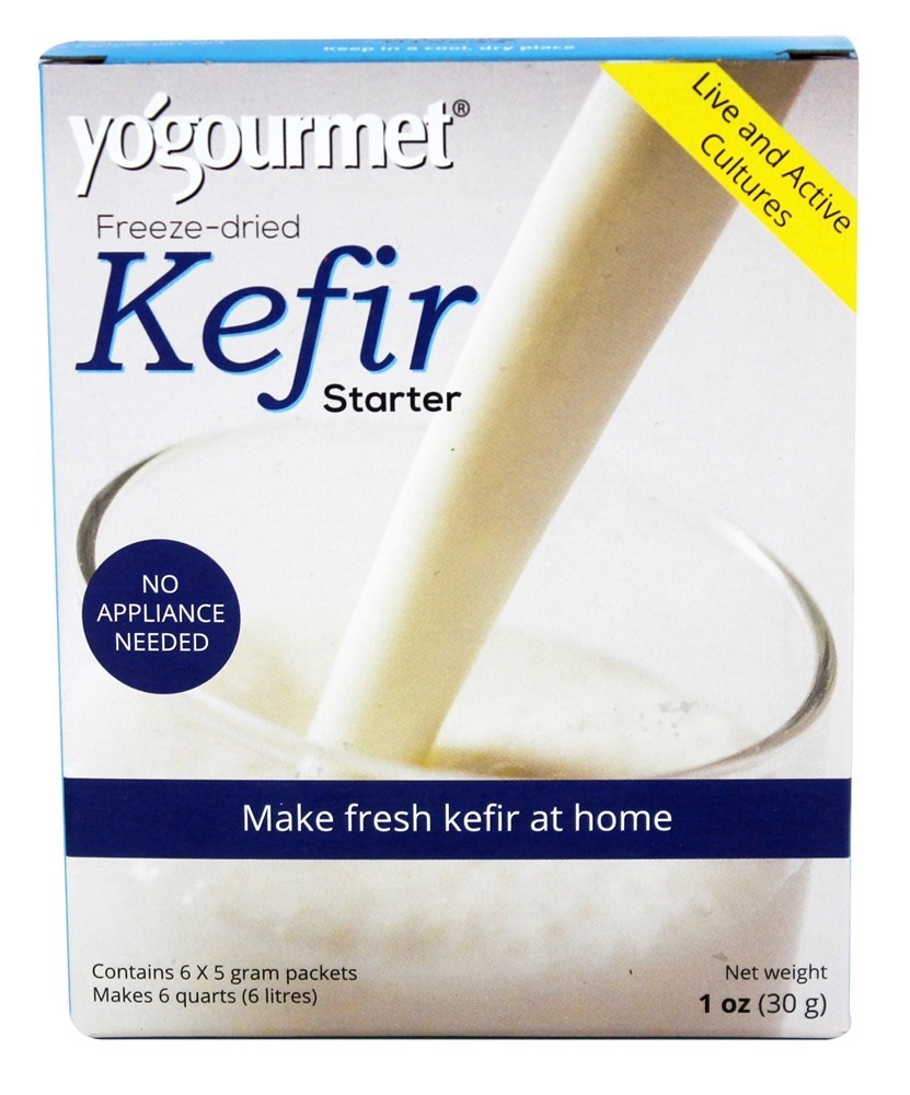 Kefir Desidratado Congelado - 6 Pacotes (s) Yogourmet