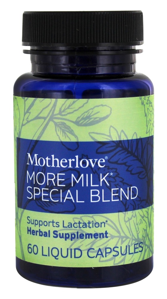 Mais Suporte para Milk Special Blend Lactation - Cápsulas Líquidas 60 Motherlove