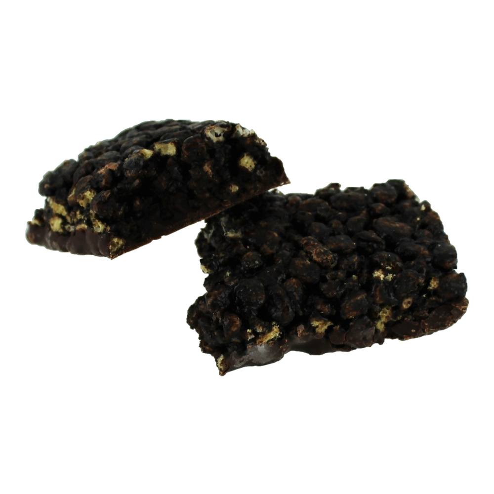 Glúten-Livre Bar com Probiotic Escuro Chocolate Crise - 1.59 oz. NuGo Nutrition - Imagem 4