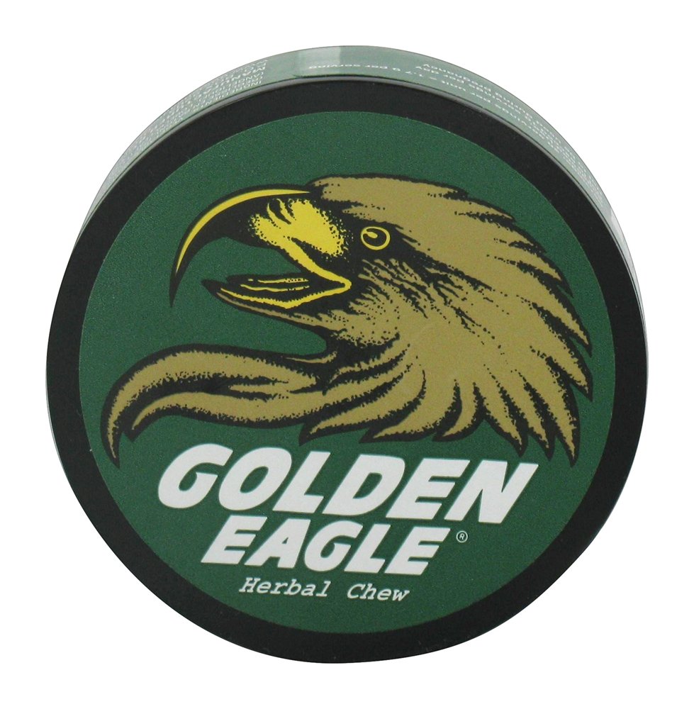 Herbal não-tabaco mastigar wintergreen - 1.2 oz. Golden Eagle