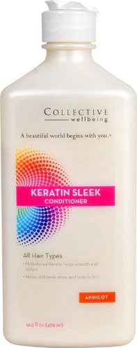 Life-Flo Collective Wellbeing Keratin Sleek Conditioner Apricot -- 14.5 fl oz