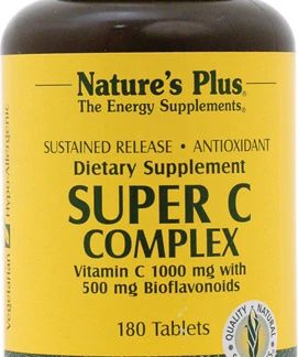 Nature's Plus Super C Complex Sustained Release -- 180 Tablets