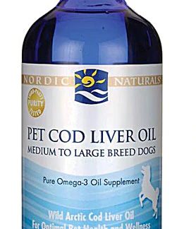 Nordic Naturals Pet Cod Liver Oil Medium to Large Breed Dogs -- 8 fl oz