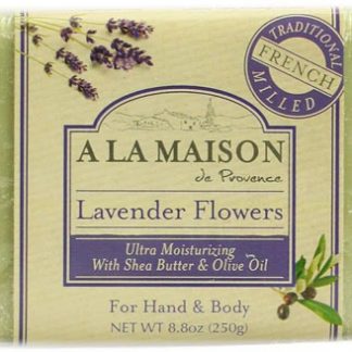 A La Maison Bar Soap Lavender Flowers -- 8.8 oz