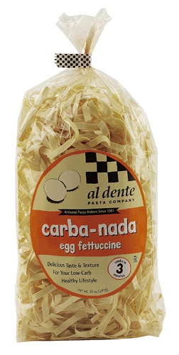 Al Dente Carba-Nada® Egg Fettuccine Noodles -- 10 oz