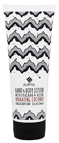 Alaffia Hand & Body Lotion with Reishi Hydrating Coconut -- 8 fl oz