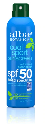 Alba Botanica™ Cool Sport Sunscreen Refreshing Clear Spray SPF 50 -- 6 fl oz
