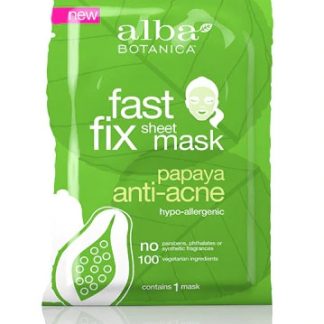 Alba Botanica™ Fast Fix Sheet Mask Papaya Anti-Acne -- 1 Mask