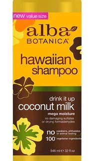 Alba Botanica® Hawaiian Shampoo Drink It Up Coconut Milk -- 32 oz