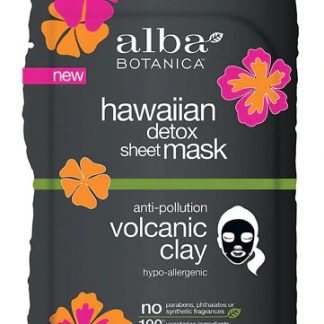 Alba Botanica™ Hawaiin Detox Sheet Mask Volcanic Clay -- 1 Mask