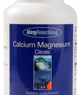 Allergy Research Group Calcium Magnesium Citrate -- 100 Vegetarian Capsules