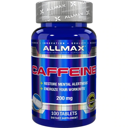 ALLMAX Nutrition Caffeine -- 200 mg - 100 Tablets