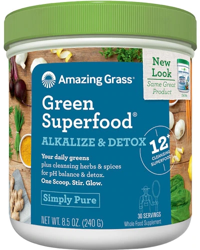 Amazing Grass Green SuperFood® Alkalize & Detox -- 30 Servings