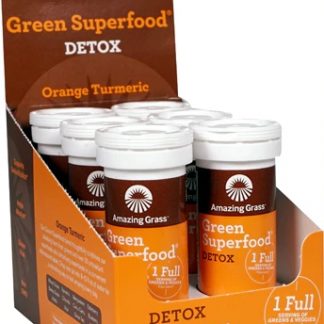 Amazing Grass Green Superfood® Detox Orange Turmeric -- 6 Tubes