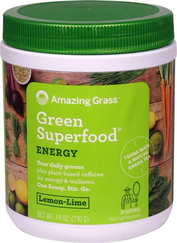 Amazing Grass Green SuperFood® Drink Powder Lemon-Lime -- 30 Servings