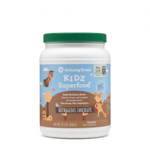 Amazing Grass Kidz SuperFood® Daily Nutrition Shake Outrageous Chocolate -- 100 Servings