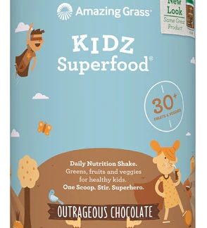 Amazing Grass Kidz SuperFood® Drink Powder Outrageous Chocolate -- 60 Servings