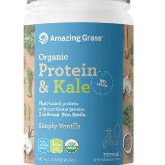 Amazing Grass Organic Protein & Kale Simply Vanilla -- 15 Servings