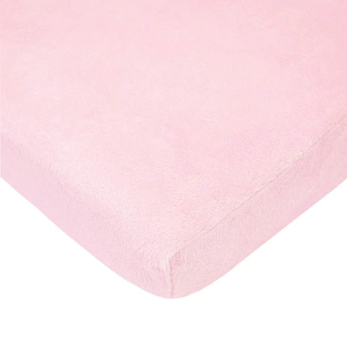 American Baby Heavenly Soft Chenille Playard Sheet Pink -- 1 Sheet