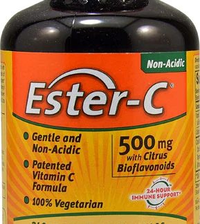 American Health Ester-C® with Citrus Bioflavonoids -- 500 mg - 240 Vegetarian Capsules