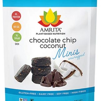 Amrita Minis Gluten Free Unwrapped Chocolate Chip Coconut -- 3 oz