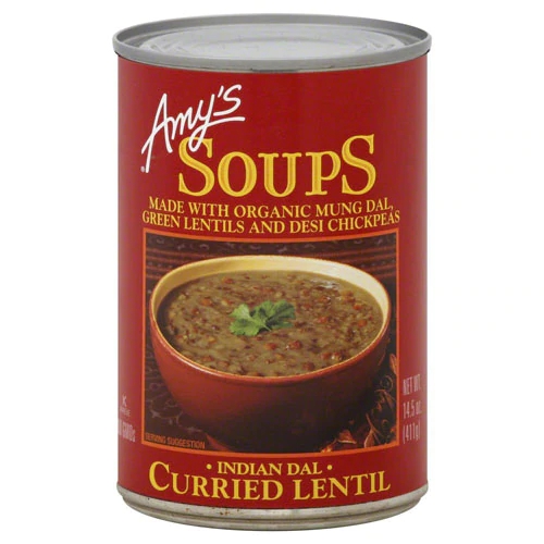 Amy's Organic Soup Curried Lentil -- 14.5 oz