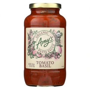 Amy's Organic Tomato Basil Pasta Sauce -- 25.5 oz