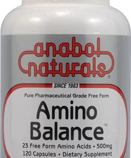 AnabolNaturals Amino Balance -- 500 mg - 120 Capsules
