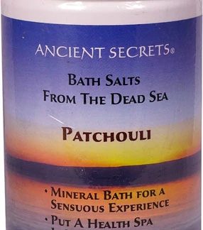 Ancient Secrets Dead Sea Mineral Bath Salts Patchouli -- 2 lbs