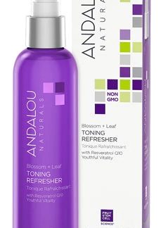 Andalou Naturals Age Defying Toning Refresher Blossom + Leaf -- 6 fl oz