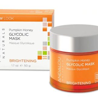 Andalou Naturals Brightening Glycolic Mask Brightening Pumpkin Honey -- 1.7 fl oz