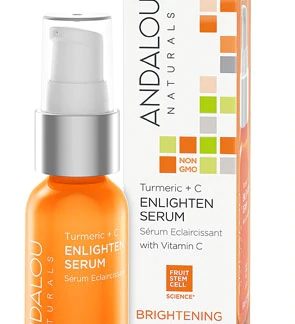 Andalou Naturals Brightening Turmeric + C Enlighten Serum -- 1.1 fl oz