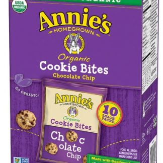 Annie's Homegrown Cookie Bites Chocolate Chip -- 10 Packs
