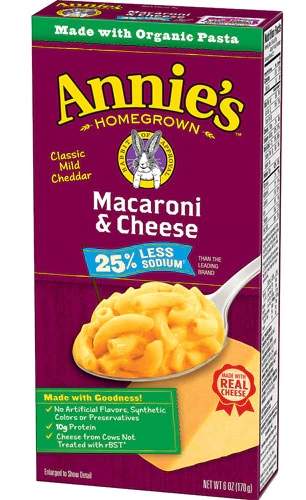 Annie's Homegrown Macaroni & Cheese Classic Mild Cheddar -- 6 oz