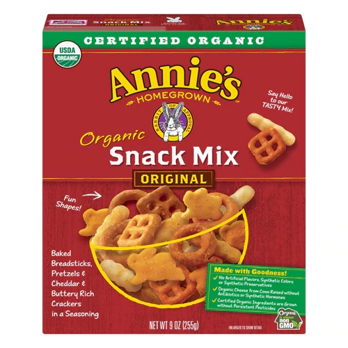 Annie's Homegrown Organic Snack Mix Original -- 9 oz