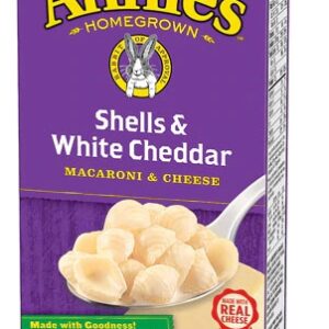 Annie's Homegrown Shells & White Cheddar -- 6 oz