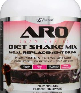 ARO-Vitacost Lean Series Diet Shake Mix Chocolate Fudge Brownie -- 2.21 lbs (1000 g)