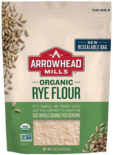 Arrowhead Mills Organic Rye Flour -- 20 oz