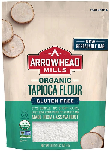 Arrowhead Mills Organic Tapioca Flour Gluten Free -- 18 oz